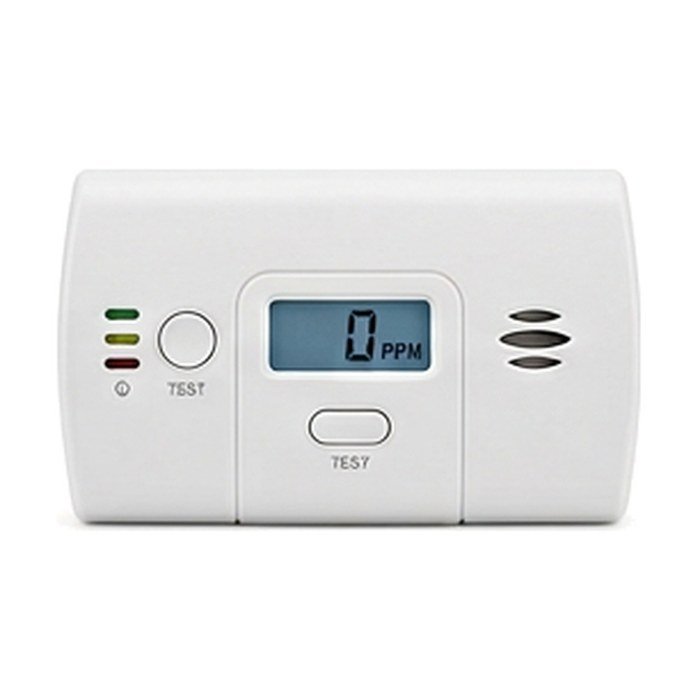 Carbon Monoxide Detector — Digital Display