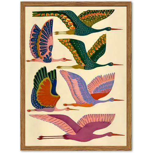 Modern Animal Paintings Canvas Prints